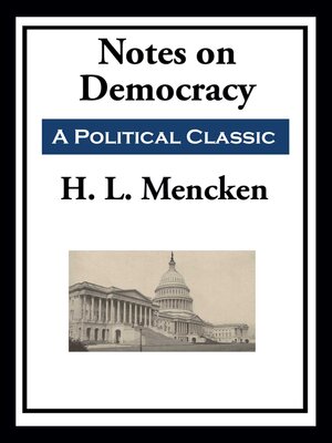 cover image of Notes on Democracy